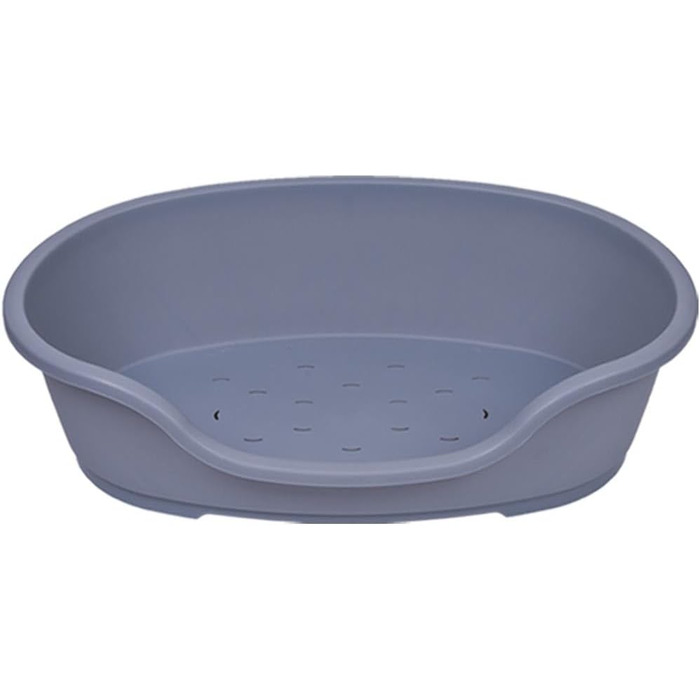 Корзина для собак Adena, пластикова, сірого кольору, 110 см