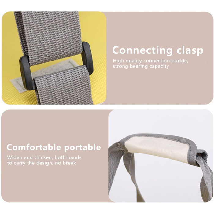 Портативна переноска для тварин - складана сумка для котів та маленьких собак, легка переносна сумка | Міцна переноска для домашніх тварин з вентиляційною сіткою для безпечних подорожей з цуценятами або в дорозі, зелений (жовтий) колір