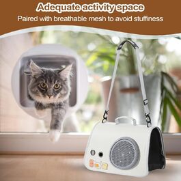 Транспортна сумка для котів – переноска для тварин з плечовим ременем – органайзер для подорожей, кемпінгу та прогулянок