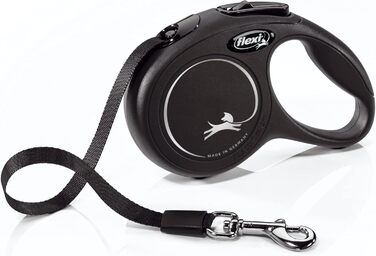 Рулетка для собак FLEXI New Classic, 3 м, XS, чорна