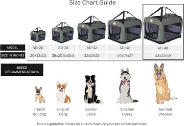 Транспортна сумка Go Pet Club для собак, 122 см, салатова, м'яка