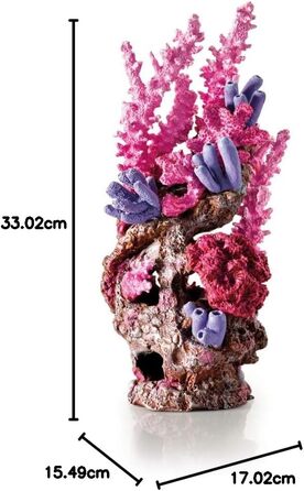 Декор для акваріума biOrb Кораловий риф, 2205 г, червоний