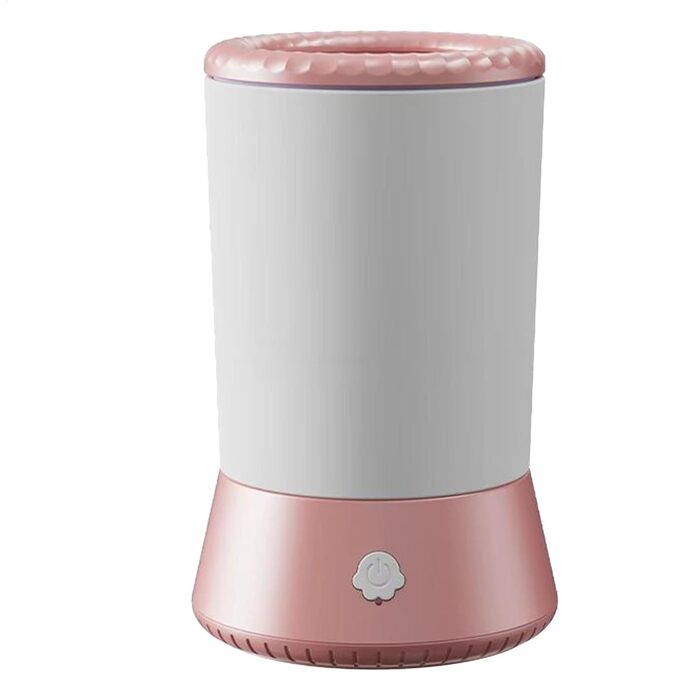 Автоматична машина для миття лап собак - портативна мийка для лап, біло-блакитна (рожево-біла)