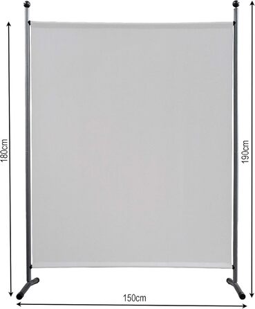 Ширма QUICK STAR з тканини для дому та саду, 150 x 190 см