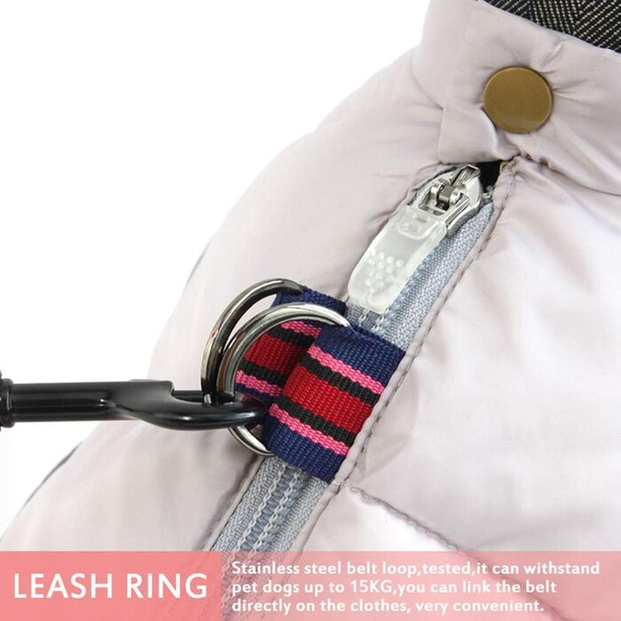 Зимовий теплий пуховик для собак - бавовна, жовтий (M)