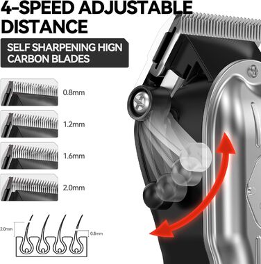 Професійний набір для догляду за собаками: триммер для подушечок лап, бездротовий шерстеріз для густого хутра, тихий нашийник-шлифувальник, машинка для стрижки собак, котів та інших домашніх тварин (сріблястий)