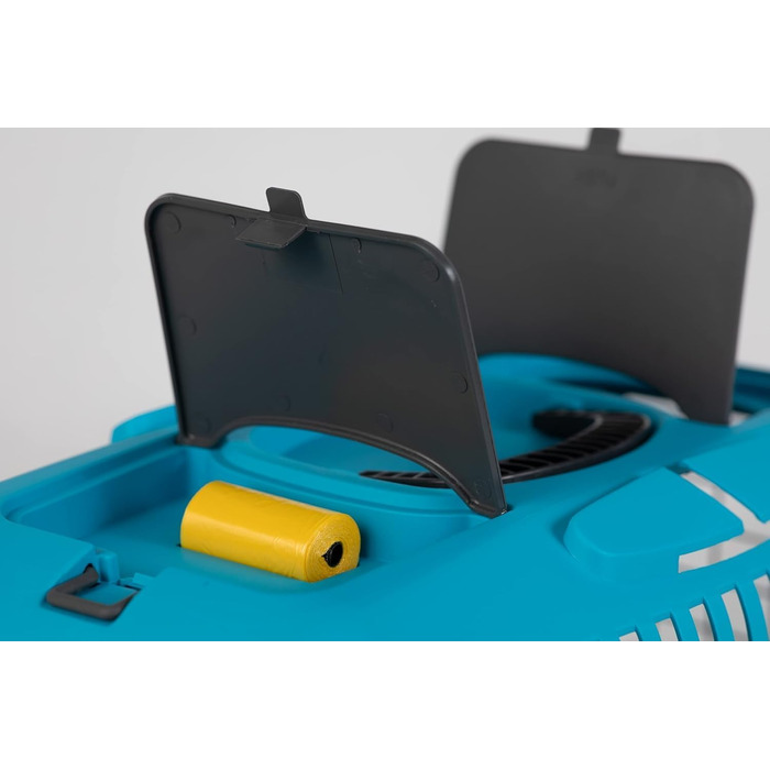 Номаде 3 - переноска для собак та котів, 60x40x38 см, до 12 кг, міцний поліпропілен, сірий колір