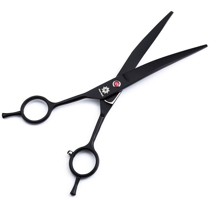 Набір професійних ножиць для грумінгу тварин Linker: 7 дюймів, плоскі та витончені леза, для собак, котів та інших тварин