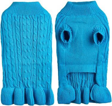 Пуловер для собак маленьких порід: теплий зимовий одяг для чихуахуа, йоркширського тер'єра та інших