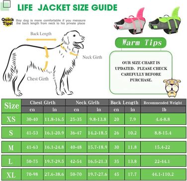 Жилет для плавання для собак Fragralley Hai, Ripstop, для плавання та катання на човні, жилет для собак з чудовою плавучістю та рятувальною ручкою (Medium, Рожевий-Hai)