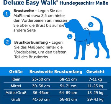 PetSafe Easy Walk Deluxe - шлейка для собак, нейлонова, чорна, розмір M (1 шт.)