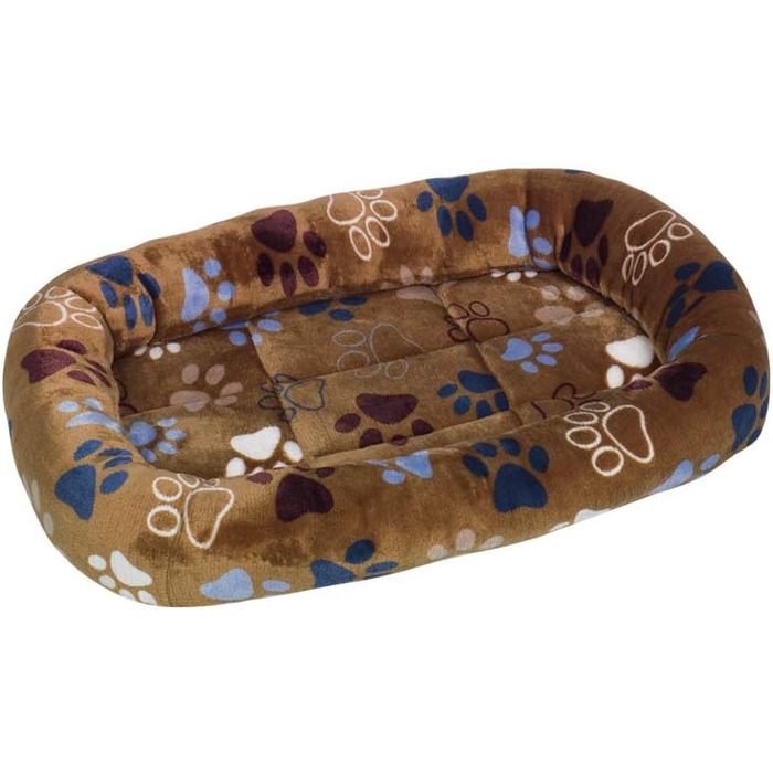 Нобі Мате з бортиком овальний Classic Lissi коричневий 68 x 48 x 8 см