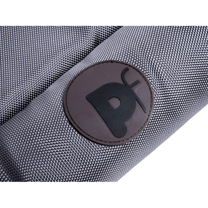 Крісло-ліжко для собак Petface з меморіальною піною, водонепроникне, сіре, розмір L (101 x 67 x 8 см)