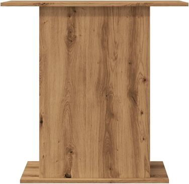 vidaXL підставка для акваріума, дуб Артизан, 36x75x72,5 см, ДСП