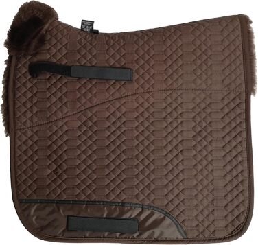 Підіймя для верхової їзди Engel Reitsport | Schabracke з овечачої шкіри, сіра, середньої м'якості | для конкурного верхового спорту