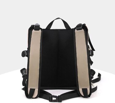 Рюкзак для собак, переноска для тварин, дихаюча, 14.96 x 8.66 x 15.75 дюймів, з регульованими ременями, зручна, з безпечним дизайном