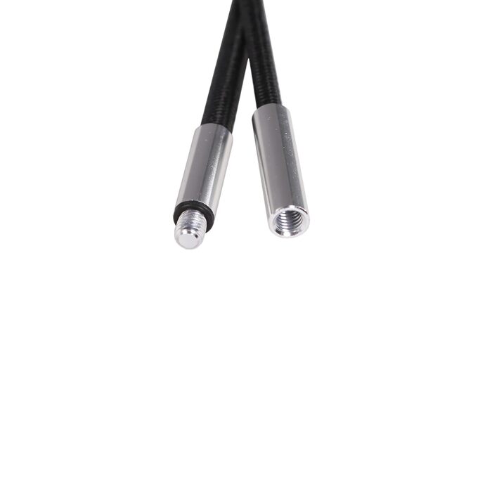 Пфіфф 103104 Двостороння льонжна бандаж, бандаж з дугою, серцевина з фібергласу, неслизька ручка | Чорний 180 см