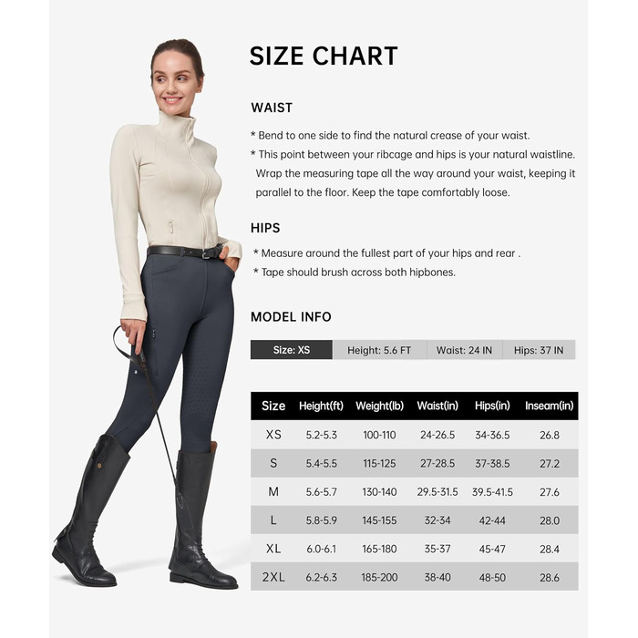 Спортивні штани для верхової їзди WILLIT жіночі зимові утеплені флісом, з силіконовим повним захопленням, термо штани з кишенями та петлями для ременя, M, темно-сірий