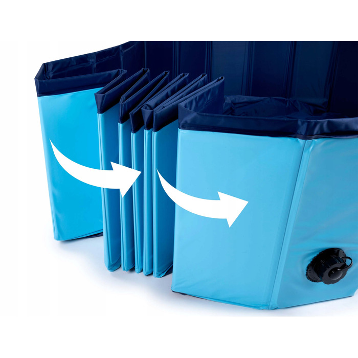 Басейн для собак Opengarden, 160 x 30 см, синій