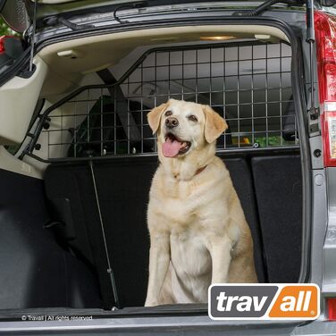 Захисна перегородка Travall Guard для собак, сумісна з Mercedes-Benz Citan Tourer (з 2012), Renault Grand Kangoo (з 2012) та Kangoo (з 2008), модель TDG1221, оригінальна якість, індивідуальне виготовлення