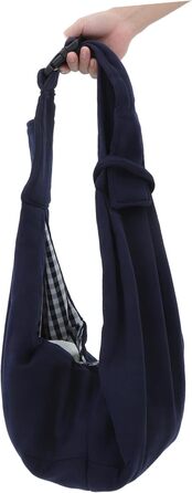 Сумка-переноска для собак та котів BESPORTBLE - велика, з регульованим плечовим ременем, для подорожей та активного відпочинку, з міцної бавовни