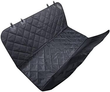 Захисна автомобільна ковдра Eleoption: водовідштовхувальна, антиковзаюча, для собак, сидінь, багажника, заднього сидіння (чорна)