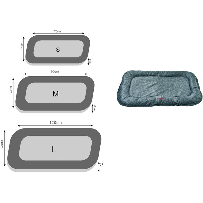 Килимок для собак iEnergy GIS Outdoor - зручний лежак для відпочинку в саду, на природі, в авто та в подорожах
