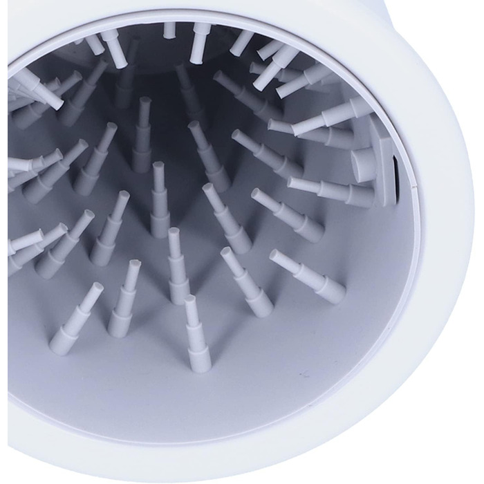 Електричний очищувач лап для собак та котів, портативний, з м'якою силіконовою щіткою