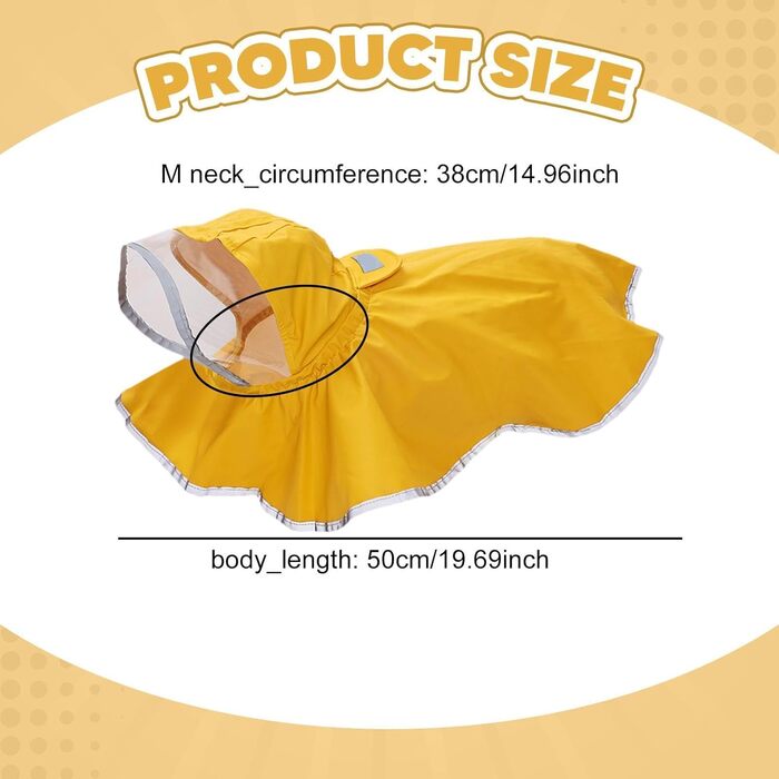 Водонепроникний одяг для собак середніх та великих порід з світловідбиваючими смужками