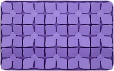 Килимок для собак Katzenschlamm з силіконовими кульками та присосками, лінза для собак, зменшує нудьгу, підходить для ласощів та корму, фіолетовий