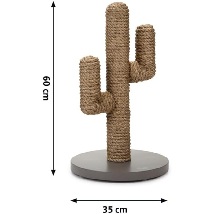 Сучасний кактус Lotte Kratzbaum: стильний декор для дому, 60 см, бежевий