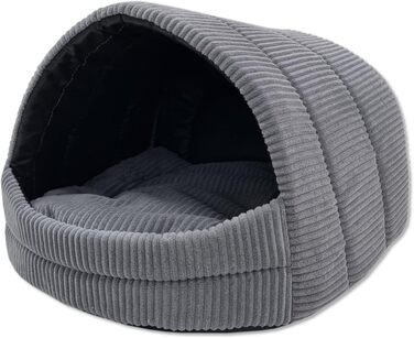 Будка для собак ODOLPLUSZ Graphit Cord S - зручна та миюча, 2 розміри | для собак та котів