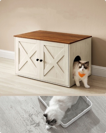 Закритий лоток-туалет для котів Songmics, 53 см x 80 см x 50 см