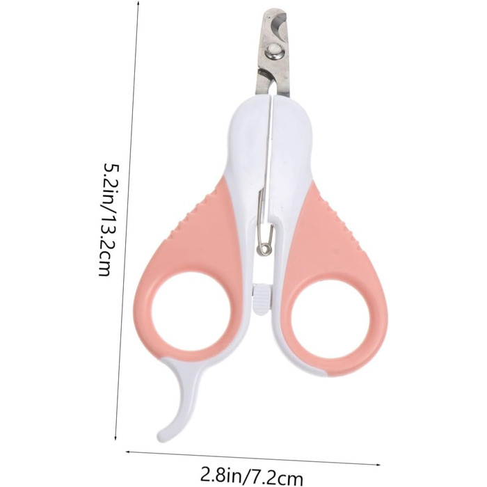 Набір з 3 шт. ножиків для обрізання кігтів собак Besportble з нержавіючої сталі, ергономічні, для собак маленьких, середніх та великих порід. Практичне аксесуар для догляду за домашніми тваринами.