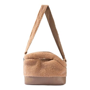 Сумка-переноска для собак та котів | Тепла, водонепроникна переноска для цуценят та малих собак, з безпечним ремінним кріпленням, коричнева