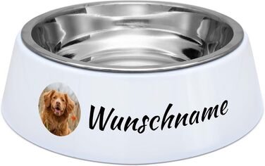 Миска для корму для собак PhotoFancy® з фотографією - персоналізована з власним зображенням, макет 2