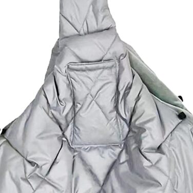 Сумка-переноска для собак та котів, зимова, з м'яким ременем, через плече, для маленьких тварин (Світло-сіра)