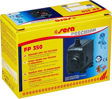 Sera FP 350 Регульована фільтр- та насосна помпа для акваріумів, для прісної та морської води