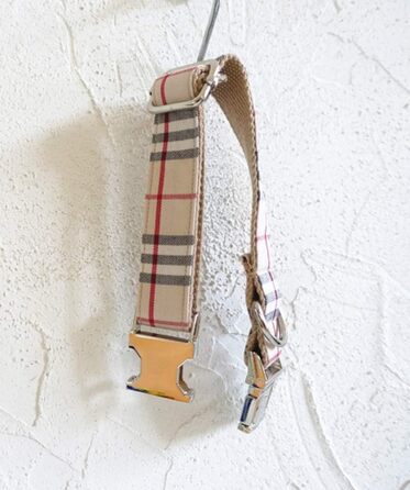 Нашийник для собак GearPro Nylon Khaki з металевою застібкою, регульований, розмір M (42-48 см)