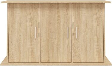 Тумба для акваріума ZEYUAN Sonoma дуб 101x41x58 см, деревостружкова плита, акваріумна підставка, шафа для акваріума