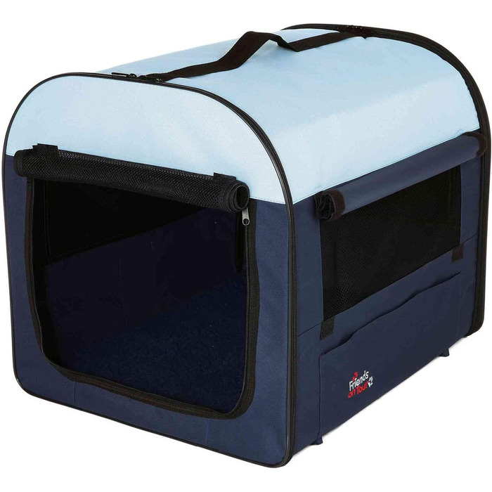 Сумка-переноска для собак Trixie Mobile Kennel, 50x50x60 см, сіра