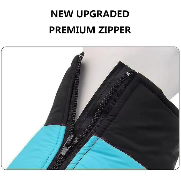 Водонепроникний теплий зимовий одяг для собак: тепла флісова куртка з відстібаним коміром та регульованою жилеткою Hunter для малих, середніх та великих собак (C, L)