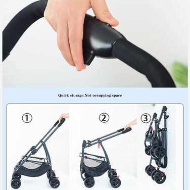 Візок для собак та котів, 2-в-1, сірий, до 15 кг, 56 x 24 x 61 см