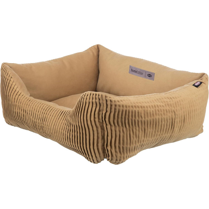 Тріксі Лежанка для собак Marley, жовта, 100 x 70 см - м'яка та зручна, з бавовняного канвасу, для маленьких собак