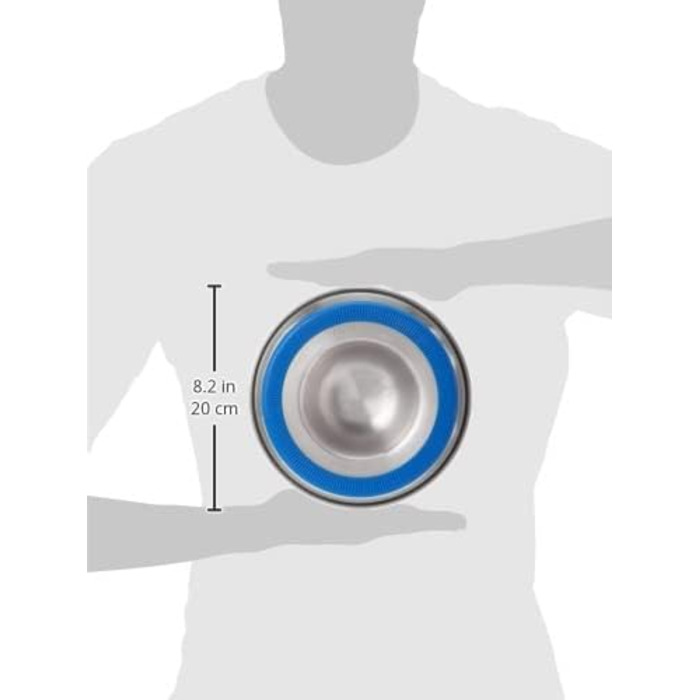 Classic Pet Products: Миска для собак та котів Slow Feeder, сталь, 2600 мл, Small