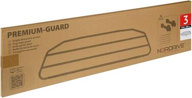 Відбійник NORDRIVE N70053 Premium-Guard для собак та тварин (сталь) - 3-1050 x 280 мм
