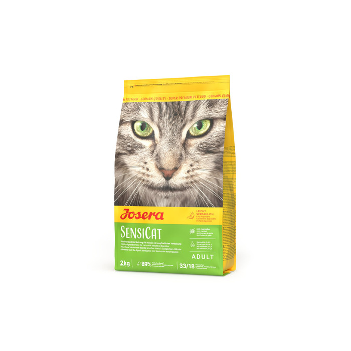 Сухий корм для котів Josera SensiCat для чутливого травлення, без смакових добавок, 10 кг