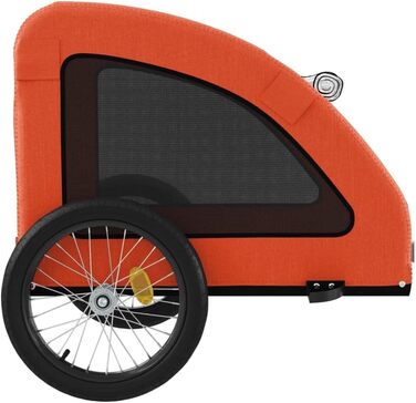 Причіп для собак Gecheer, 45 кг, оранжевий, 137x68x72 см