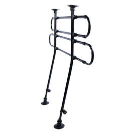 Тріксі Автоматичний гільйотина для сіна, кутова, чорний, ширина 85-140 см, висота 75-110 см