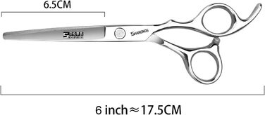 Професійні ножиці для перукарів Sharonds, 6.5 дюймів, набір з 2 шт. (3 шт.) з нержавіючої сталі
